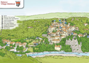 Plan de Balazuc-Ardèche