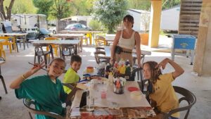 camping avec club enfant en Ardèche sud